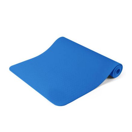Jóga matrac, ajándék táskával - kék